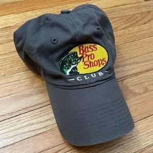 BASS PRO SHOPS -CLUB Charcoal Adjustable Baseball Cap